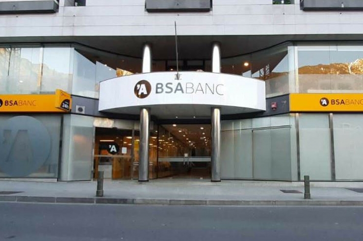Una de les oficines de BSABanc.
